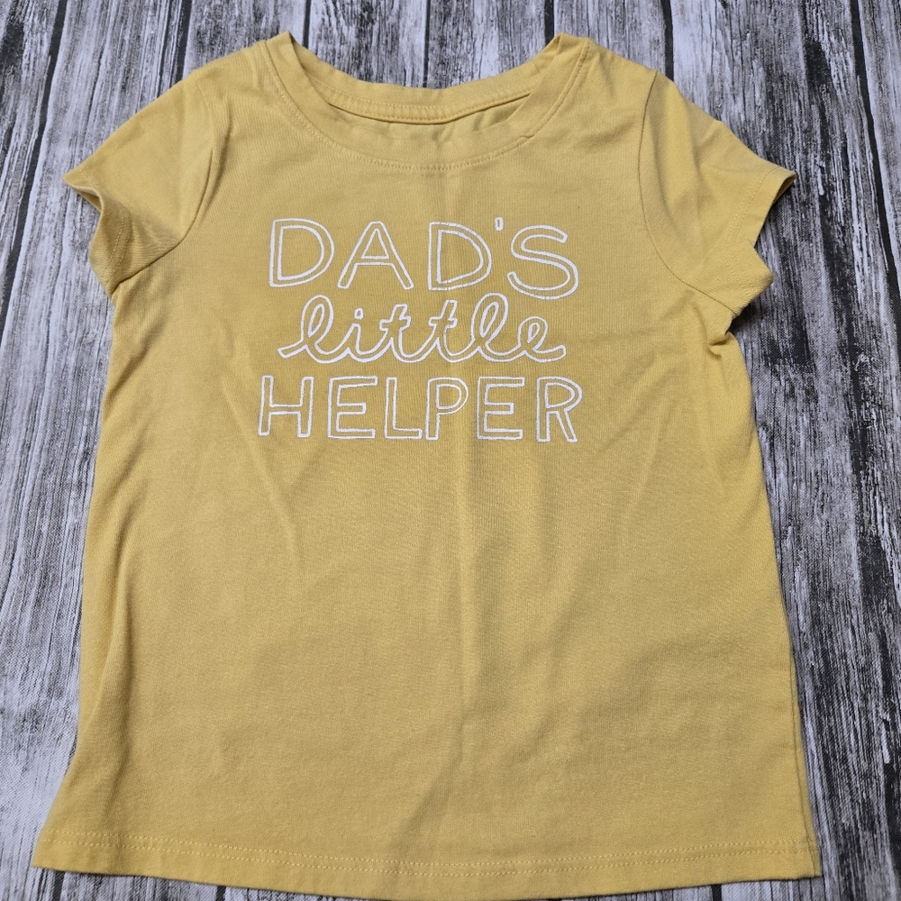 Cat & jack Golden dad's little helper shirt